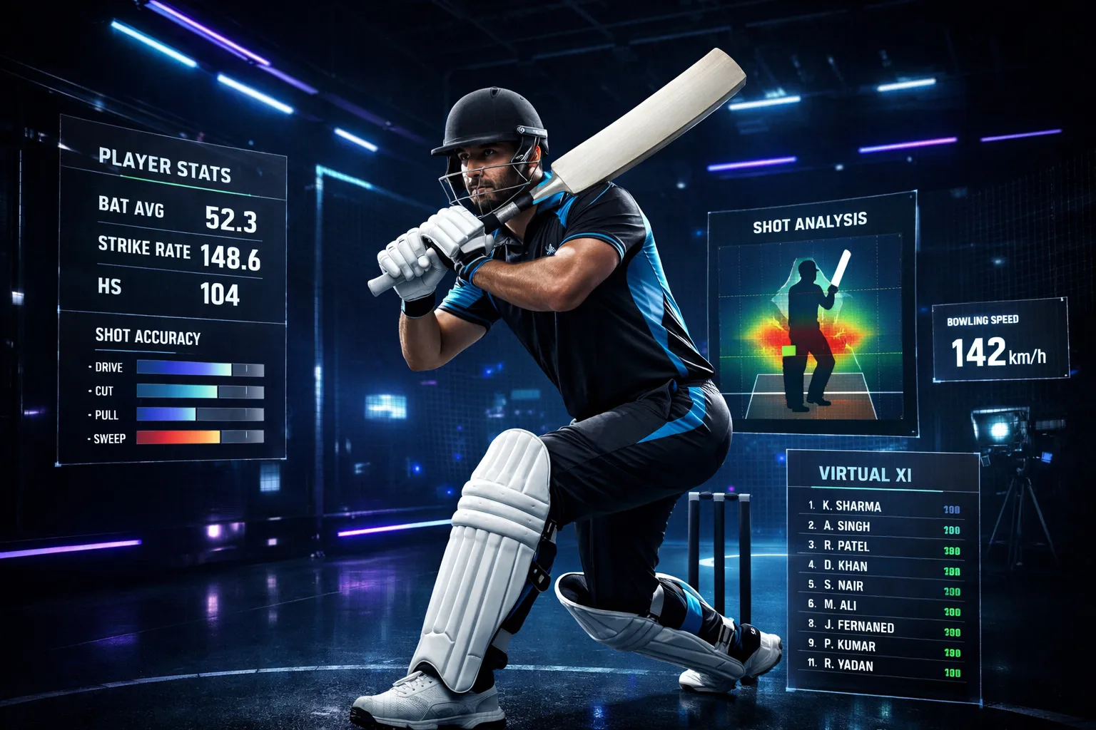 Cricket stadium visual